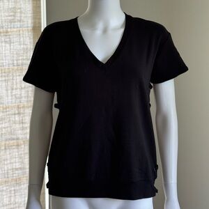 NWT Feel The Piece Lightweight Fleece V-Neck Top XS & S